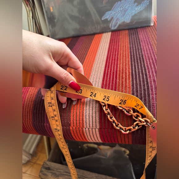 60s Vintage Leaf Copper Belt Sz SM - Picture 5 of 7